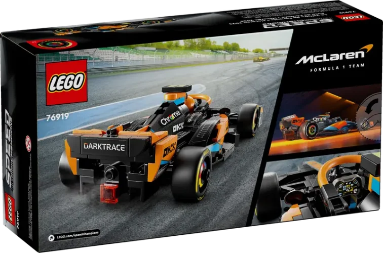 Závodní auto McLaren Formule 1 2023